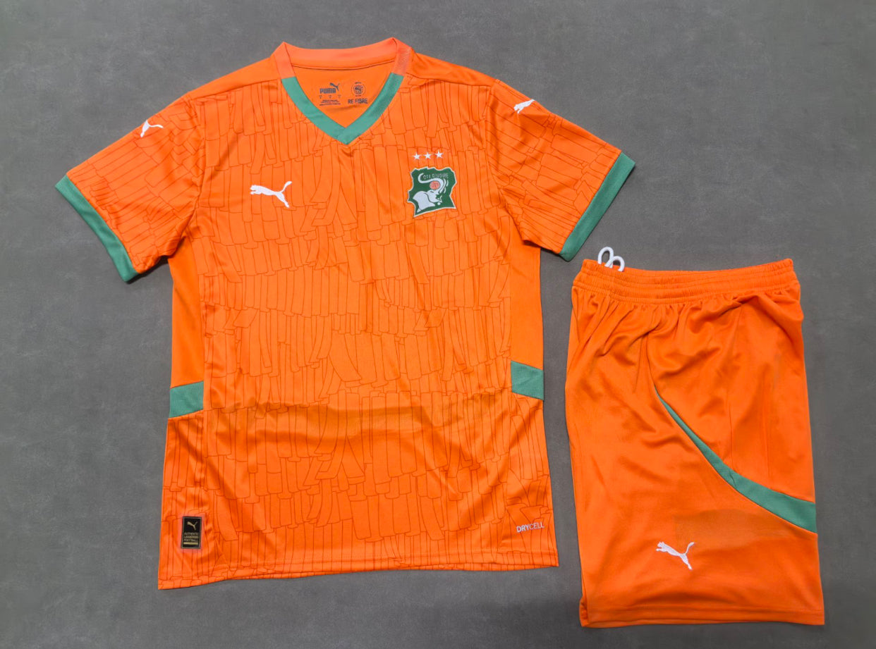 2025/26 Ivory Coast Home Kit kids