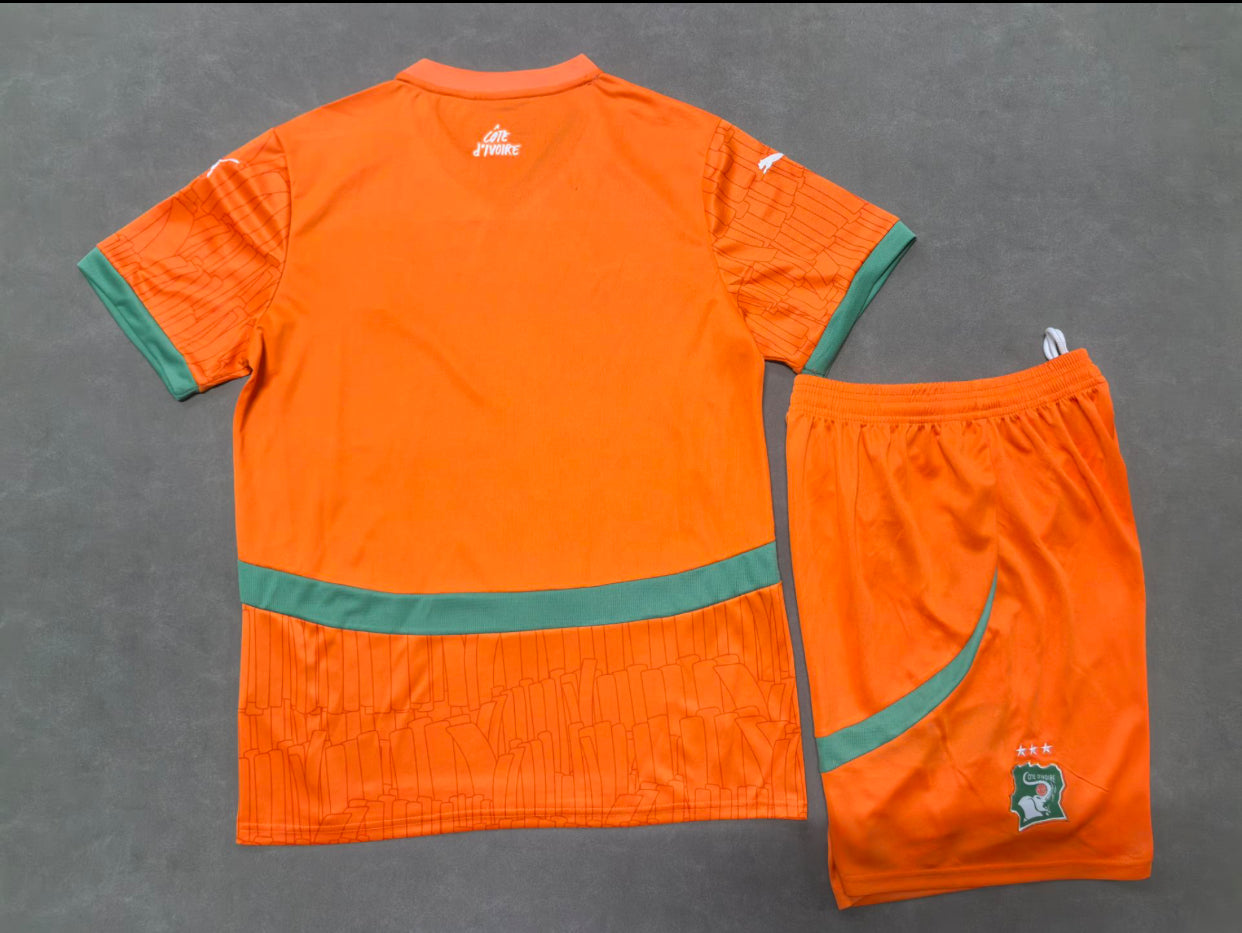 2025/26 Ivory Coast Home Kit kids