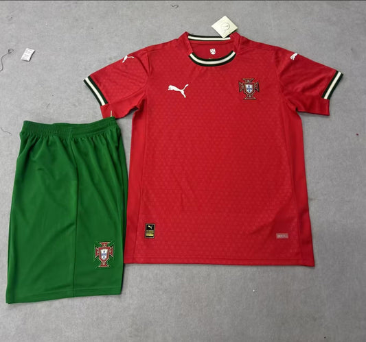2025/26 Portugal Home Kit Kids